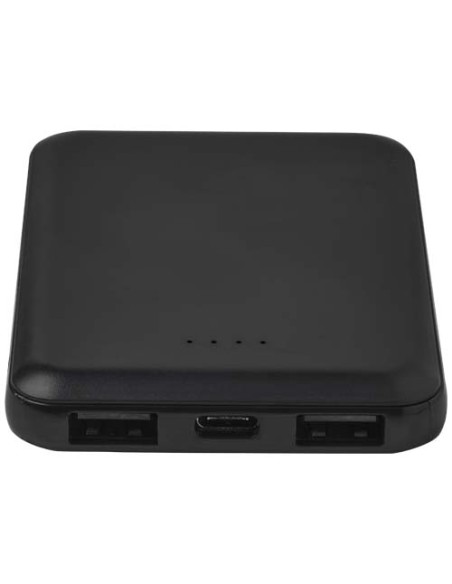 Power bank da 5000 mAh di Tipo C in plastica riciclata Asama