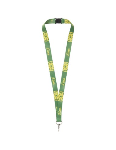 Lanyard Addie con stampa in sublimazione e sgancio di sicurezza