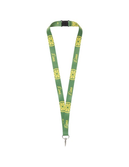 Lanyard Addie con stampa in sublimazione e sgancio di sicurezza