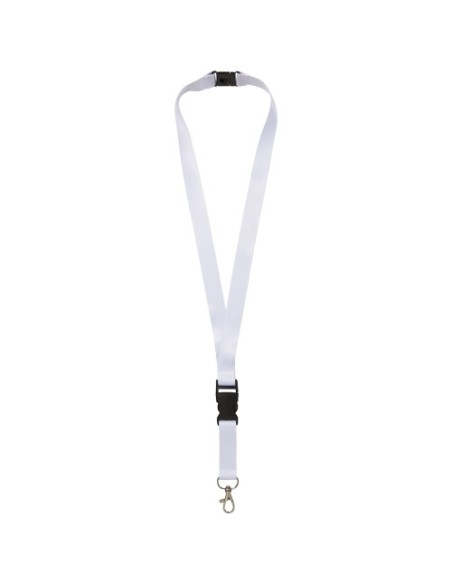 Lanyard Balta in PET riciclato con sgancio di sicurezza e fibbia