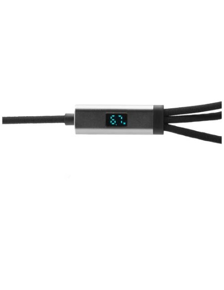 Cavo di ricarica ultraveloce 5 in 1 in PET riciclato da 100 W SCX.design C53