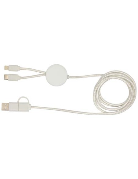 Cavo 5-in-1 in plastica riciclata da 150 cm per la sincronizzazione dei dati e la ricarica rapida da 27 W Citala