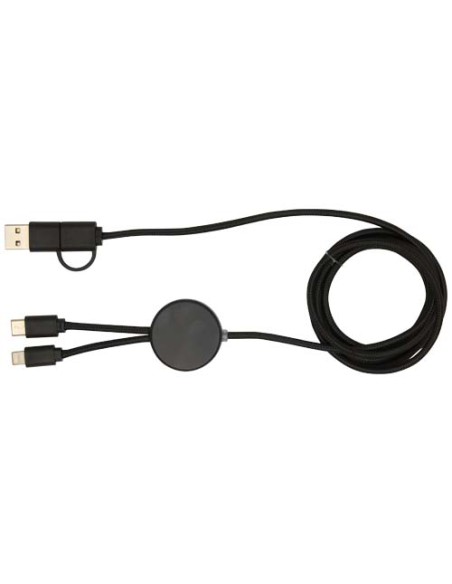 Cavo 5-in-1 in plastica riciclata da 150 cm per la sincronizzazione dei dati e la ricarica rapida da 27 W Citala