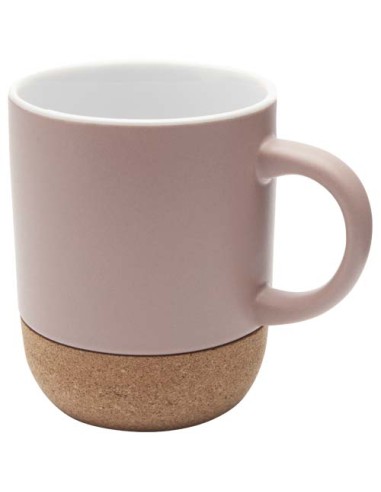 Tazza in ceramica con dettagli in sughero e finitura opaca da 300 ml Billie