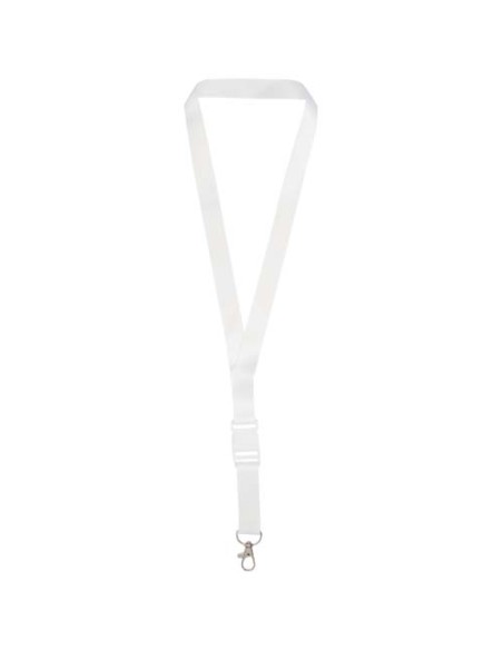 Lanyard Bucks in PET riciclato con stampa in sublimazione e fibbia di sicurezza