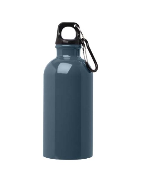 Borraccia da 400 ml in acciaio inossidabile certificato RCS a parete singola con moschettone Oregon