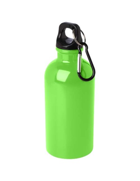 Borraccia da 400 ml in acciaio inossidabile certificato RCS a parete singola con moschettone Oregon