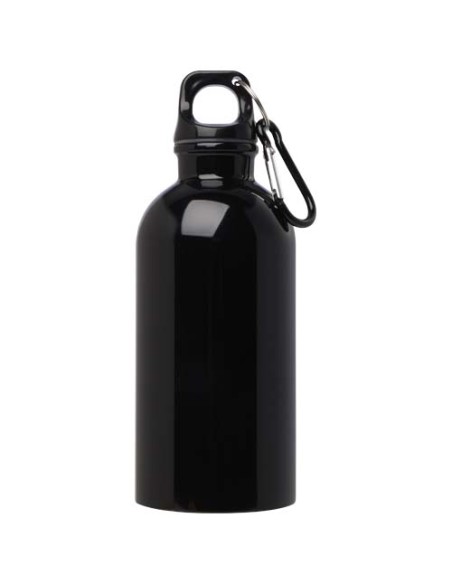 Borraccia da 400 ml in acciaio inossidabile certificato RCS a parete singola con moschettone Oregon