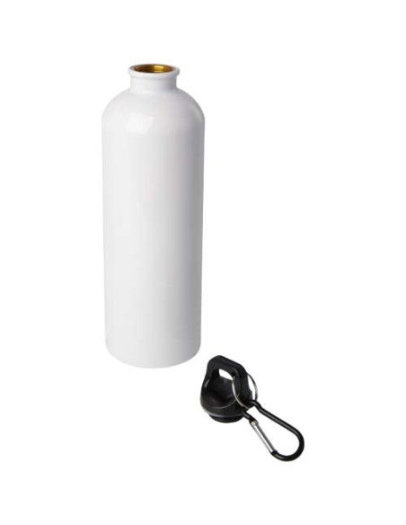 Borraccia da 400 ml in acciaio inossidabile certificato RCS a parete singola con moschettone Oregon