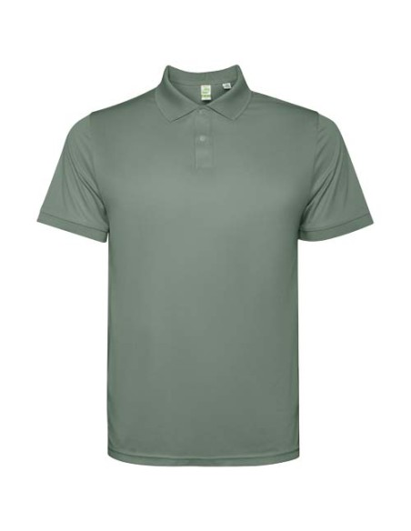 Polo unisex in tessuto terry riciclato Akoya