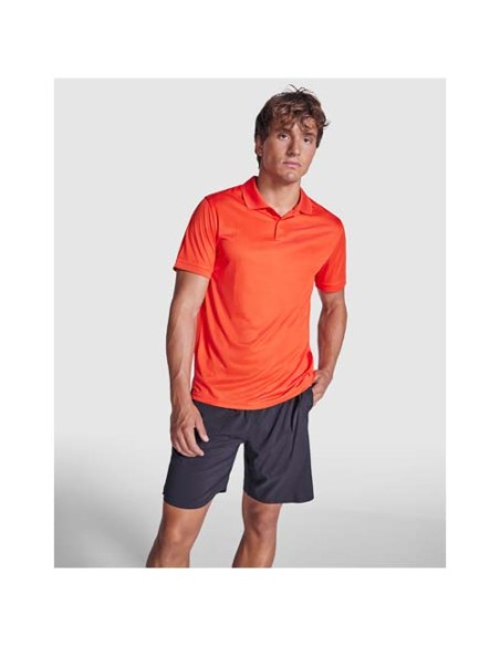 Polo unisex in tessuto terry riciclato Akoya