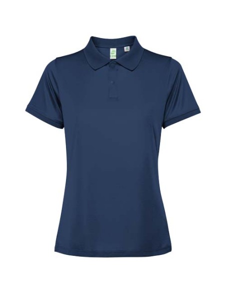 Polo unisex in tessuto terry riciclato Akoya