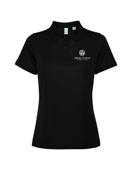 Polo unisex in tessuto terry riciclato Akoya