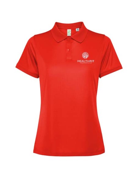 Polo unisex in tessuto terry riciclato Akoya