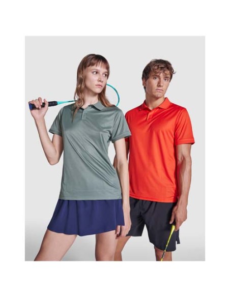 Polo unisex in tessuto terry riciclato Akoya