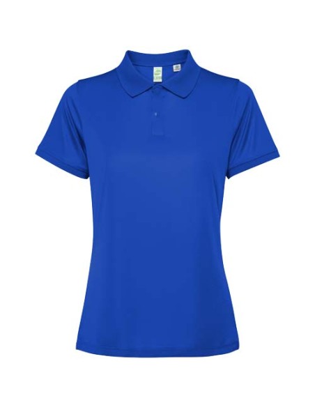 Polo unisex in tessuto terry riciclato Akoya