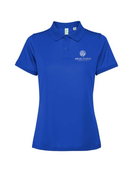 Polo unisex in tessuto terry riciclato Akoya