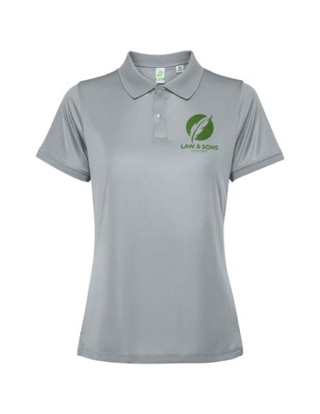 Polo unisex in tessuto terry riciclato Akoya
