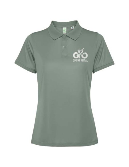 Polo unisex in tessuto terry riciclato Akoya