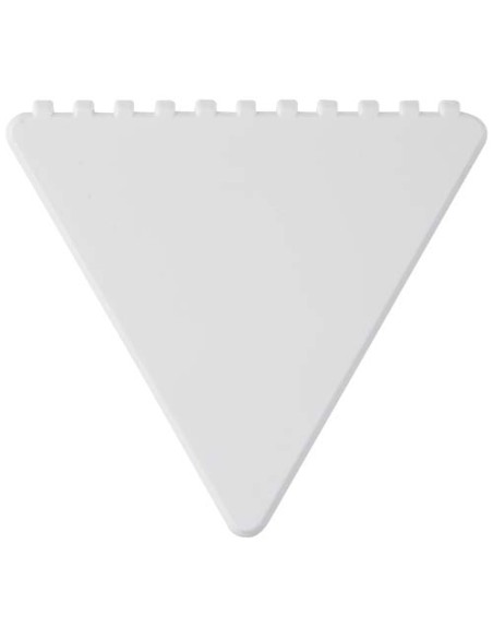 Frosty triangular recycled plastic ice scraper