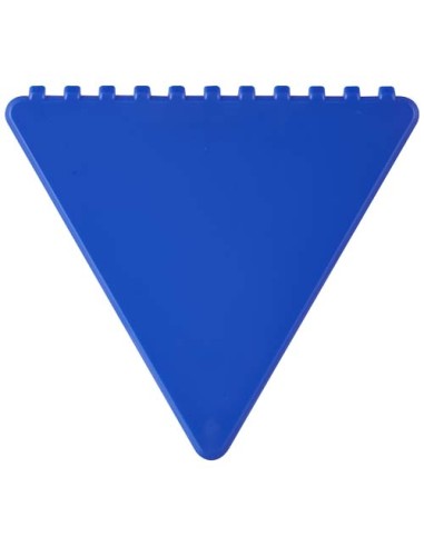 Frosty triangular recycled plastic ice scraper