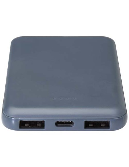 Power bank da 5000 mAh di Tipo C in plastica riciclata Asama