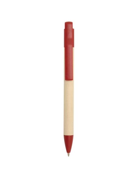 Penna a sfera in carta a base di canna da zucchero (inchiostro blu) Liliana