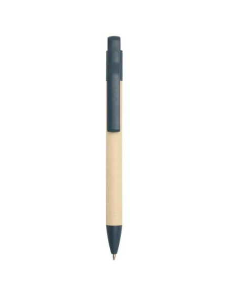 Penna a sfera in carta a base di canna da zucchero (inchiostro blu) Liliana