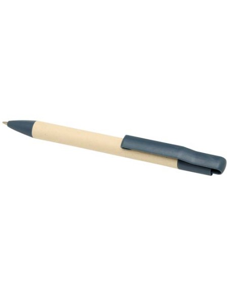 Penna a sfera in carta a base di canna da zucchero (inchiostro blu) Liliana