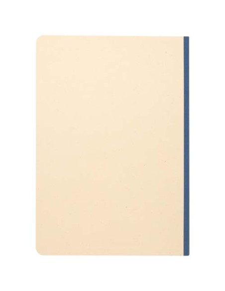 Blocco note formato A5 con copertina morbida in PET riciclato e carta a base di canna da zucchero Liliana