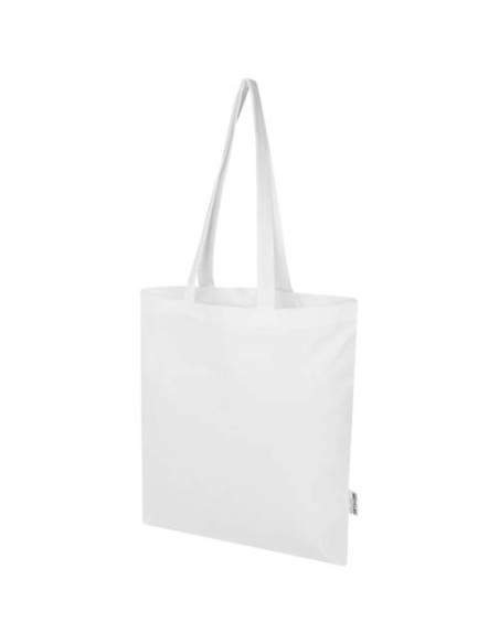 Tote bag in cotone riciclato certificato GRS da 140 g/m² Madras Blend - 7L